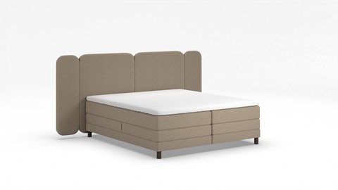 Elektrische boxspring Ridge, beige