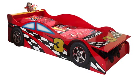 Bed Race car, rood