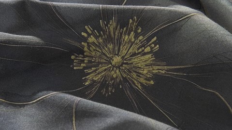 Dekbedovertrek Decorum, grijs groen