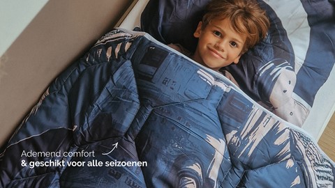 HappyBed (Kids) Astronaut - dekbed zonder overtrek