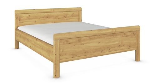 Bed Elba, rustiek eiken