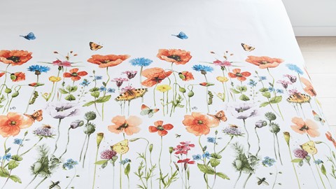 Dekbedovertrek Poppy Parade, multicolour