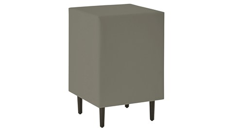 Hocker B Bright inclusief poten, taupe