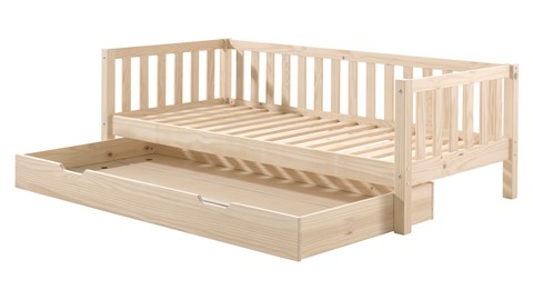 Kajuitbed Fritz met slaaplade, naturel