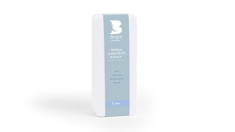 Molton matrasbeschermer B Bright waterdicht