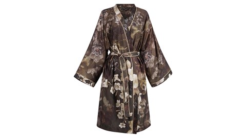 Kimono Velutini S/M, bruin