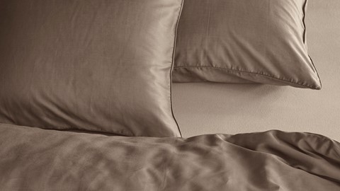 Dekbedovertrek Change, taupe