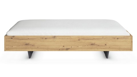Bed Lex, artisan eiken