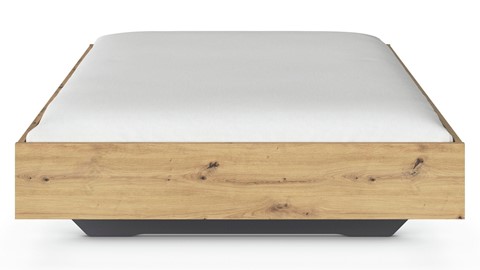 Bed Lex, artisan eiken