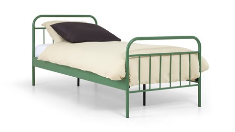 Bed Alex 1-persoons, groen