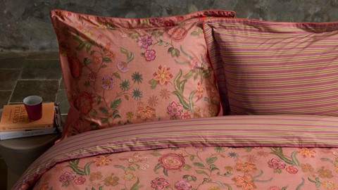 Dekbedovertrek Coco Flower, coral