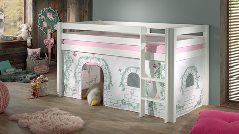 Gordijnen Birdy Pino/Scott, wit
