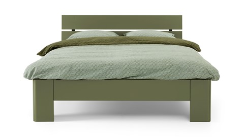Bed Fresh 500 met hoofdbord, rietgroen