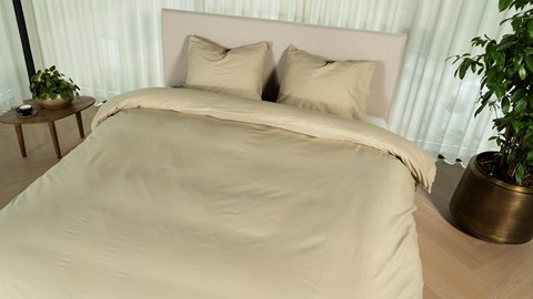 Dekbedovertrek Sophia, olijfgroen