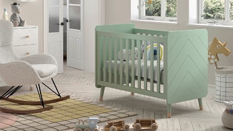 Babyledikant Billy, groen
