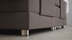 Boxspring Move verstelbaar met gestoffeerd matras, antraciet