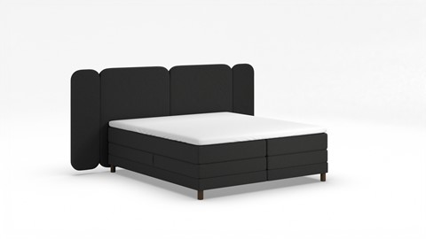 Elektrische boxspring Ridge, anthracite