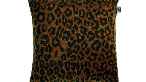 Tigerlily-cushion_Brown_NL_BB_45x45_10