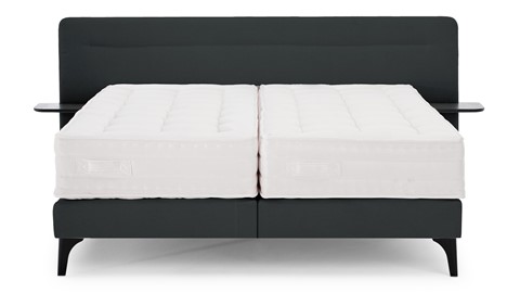 Boxspring Element Hallbar vlak met Balance matras, anthracite