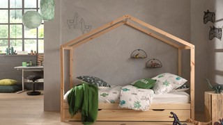 Bed Dallas als huis met slaaplade