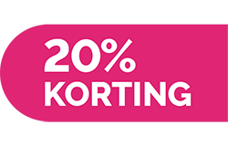 Korting 20 procent