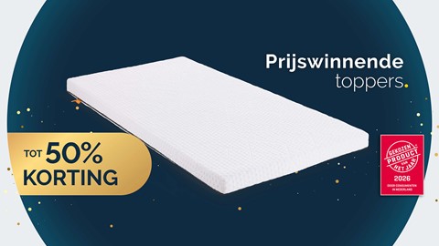 Een matras op een blauwe achtergrond