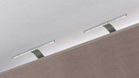 een close-up van een licht