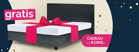 Nu tijdelijk een gratis boxspring