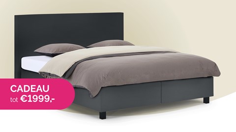 B Bright Platinum 200 matras met boxspring Autentik Tunn