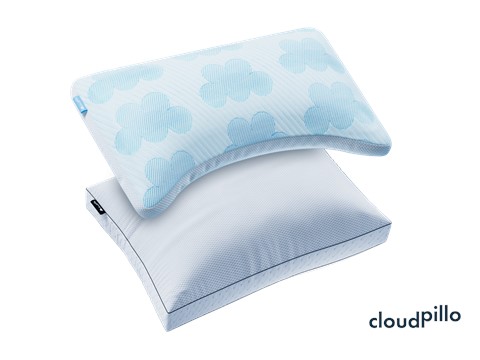 Een close-up van een kussen