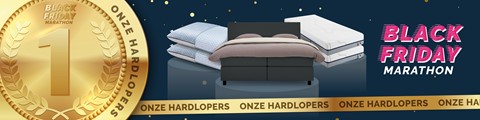 Black Friday Hardlopers - nummer 1 boxspring, matras en beddengoed