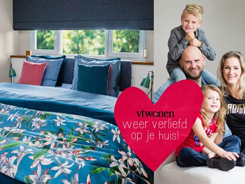 VT Wonen: Industrieel en knus in één slaapkamer