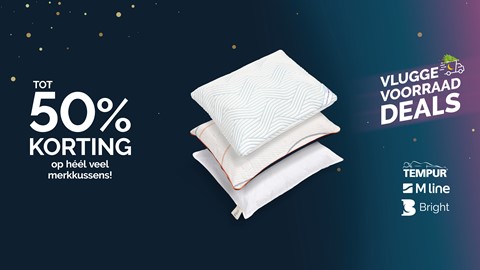 Traagschuim hoofdkussens