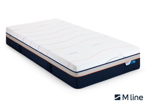 een matras op een witte achtergrond