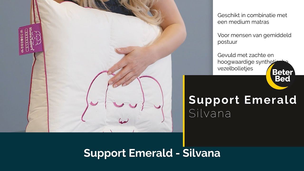 Support Emerald | Silvana | Hoofdkussen kiezen | Beter Bed
