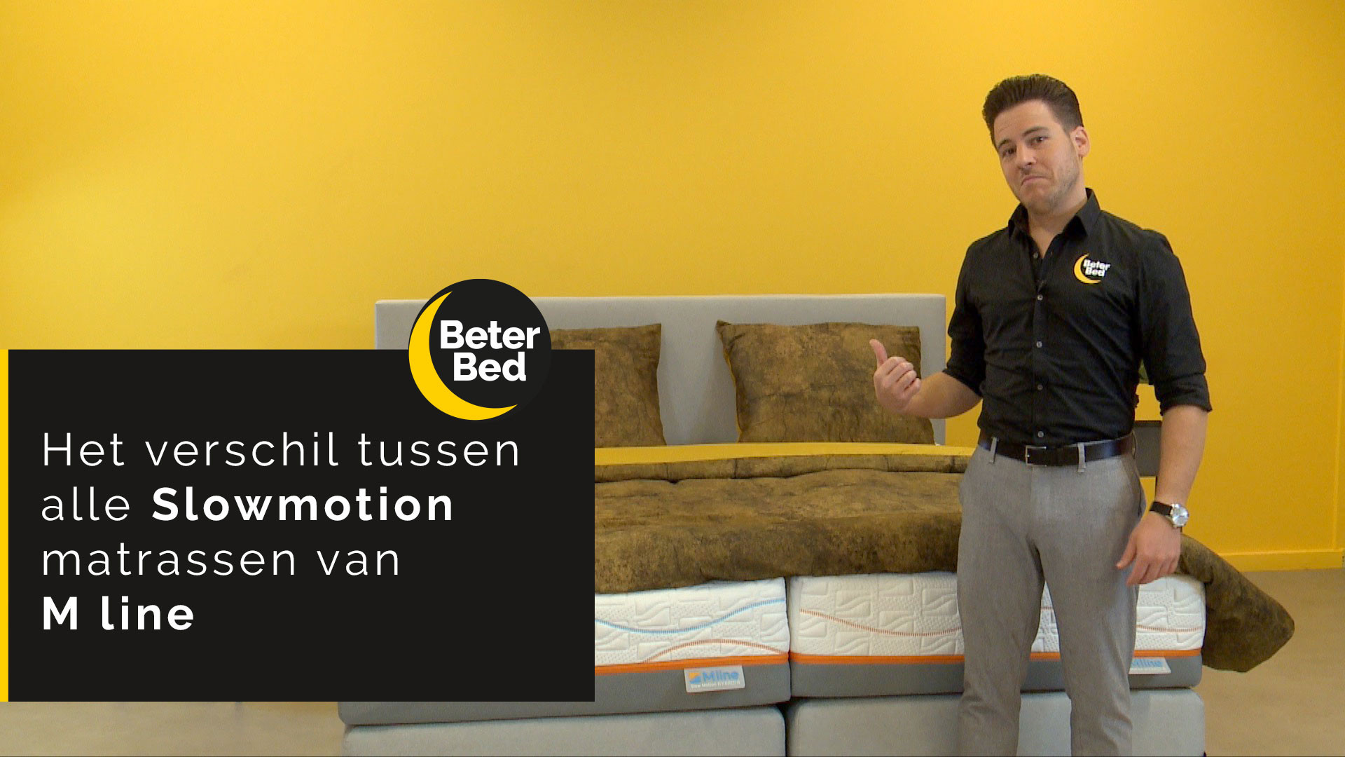 Wat is het verschil tussen alle Slowmotion matrassen van M line? | Beter Bed