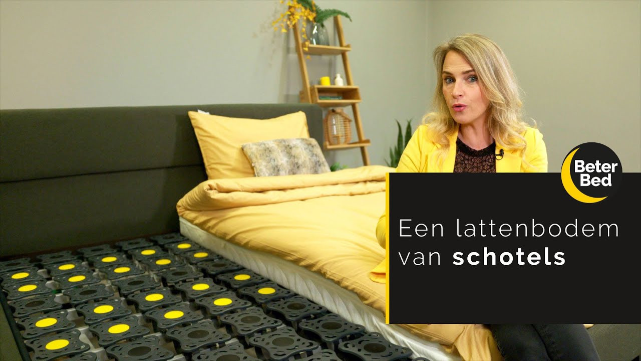 Schotelbodem Discflex vlak | Beter Bed België