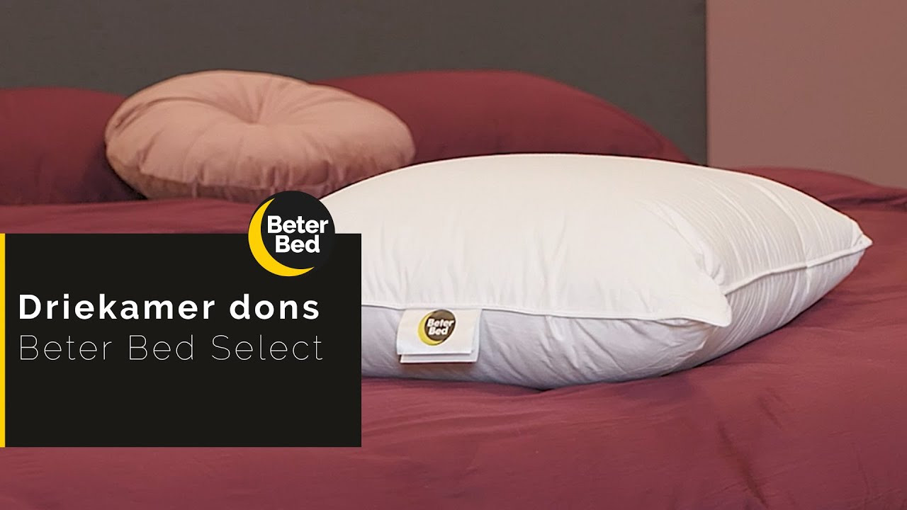 Driekamer recycled dons | Beter Bed Select | Hoofdkussen kiezen | Beter Bed