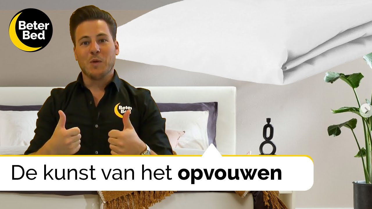 Hoeslaken opvouwen like a pro | Slaapkamer Styling | Beter Bed