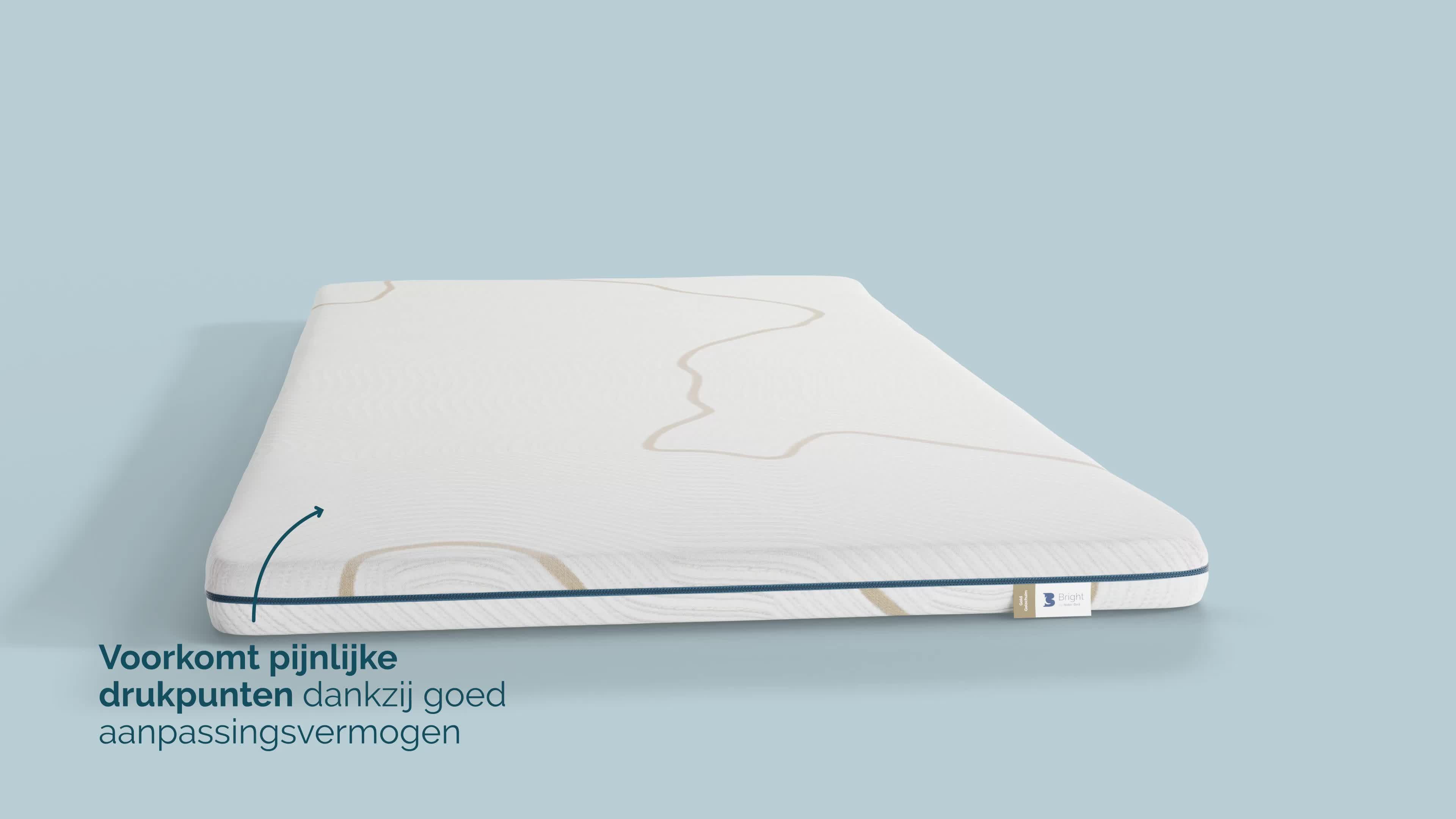 Topper B Bright Gelschuim | Beter Bed