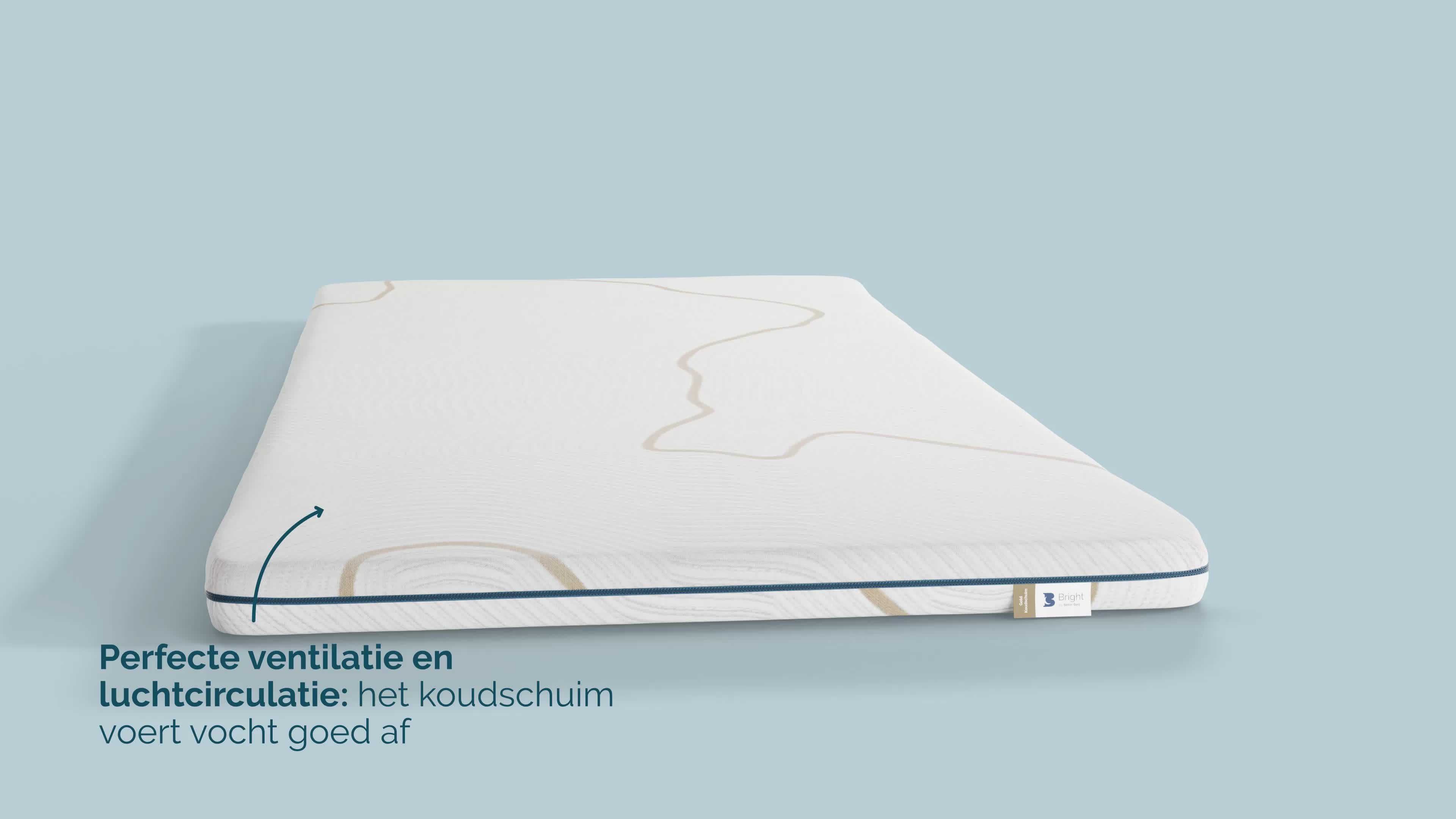 Topper B Bright Koudschuim | Beter Bed