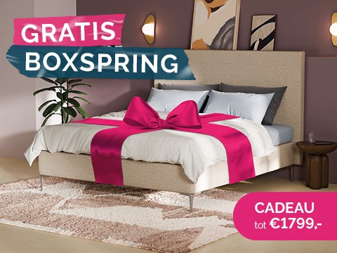 Nu GRATIS boxspring