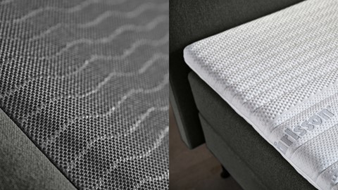 een matras op een bed